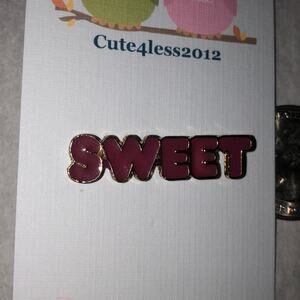 SWEET Pin Brooch